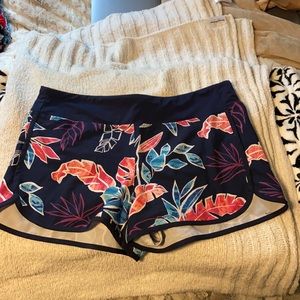 Floral active swim shorts